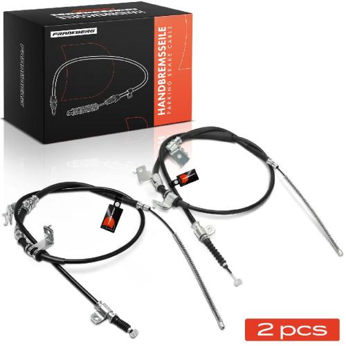 2x Seilzug Feststellbremse Hinterachse beidseitig für Hyundai H-1 Cargo Kasten Starex Bus Bild 2x Seilzug Feststellbremse Hinterachse beidseitig für Hyundai H-1 Cargo Kasten Starex Bus