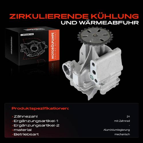 1x Ölpumpe für Mercedes-Benz W205 S205 Nissan Qashqai Renault Opel Fiat Bild 1x Ölpumpe für Mercedes-Benz W205 S205 Nissan Qashqai Renault Opel Fiat