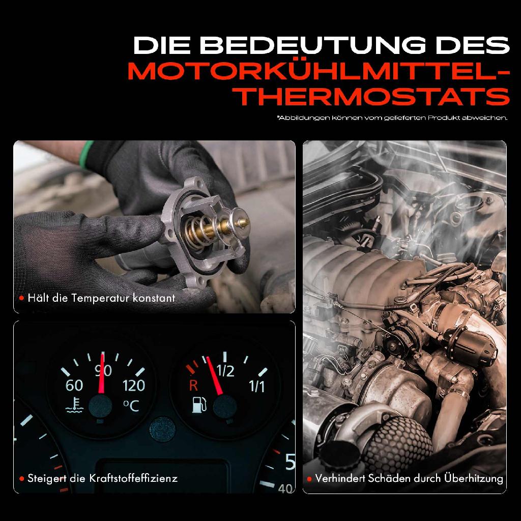1x Thermostat Kühlmittel für Toyota Auris E15 Yaris Corolla Subaru Trezia 1.3L