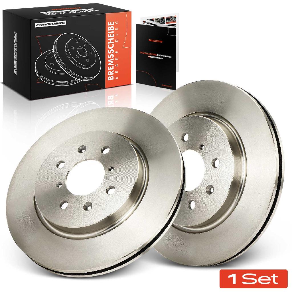 2x Bremsscheiben Vorderachse für Suzuki Swift IV FZ NZ 1.2L Bj ab 2010