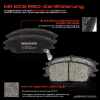 4x Bremsbel&auml;ge Vorderachse f&uuml;r Hyundai Accent II Stufenheck Getz Lantra Kombi 1996-2009