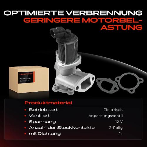 Frankberg 1x AGR-Ventil Abgasrückführungsventil für Alfa Romeo Mito Fiat 500 C Doblo Cargo Kasten/MPV Lancia Opel Bild Frankberg 1x AGR-Ventil Abgasrückführungsventil für Alfa Romeo Mito Fiat 500 C Doblo Cargo Kasten/MPV Lancia Opel