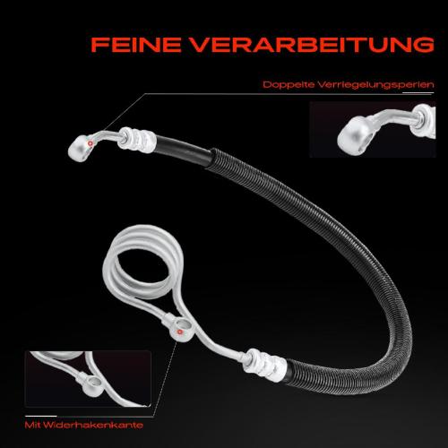 1x Servolenkung Schlauch für VW Passat 3B Audi A4 A6 Avant 8D 4B 1.8L 1.9L 1995-2005 Bild 1x Servolenkung Schlauch für VW Passat 3B Audi A4 A6 Avant 8D 4B 1.8L 1.9L 1995-2005