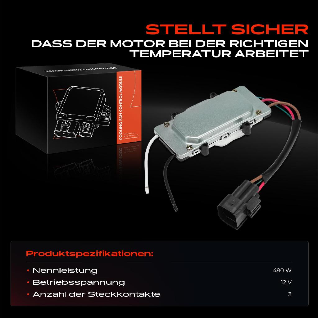 1x Lüftersteuergerät Steuergerät für BMW 3er E46 316i 318i 320i 325i 328 Ci