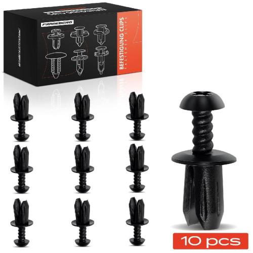 Frankberg 10x Befestigungsclips Motorhaube Kofferraum für BMW E81 E87 F20 F21 E36 E46 E90 MINI R50 Bild Frankberg 10x Befestigungsclips Motorhaube Kofferraum für BMW E81 E87 F20 F21 E36 E46 E90 MINI R50