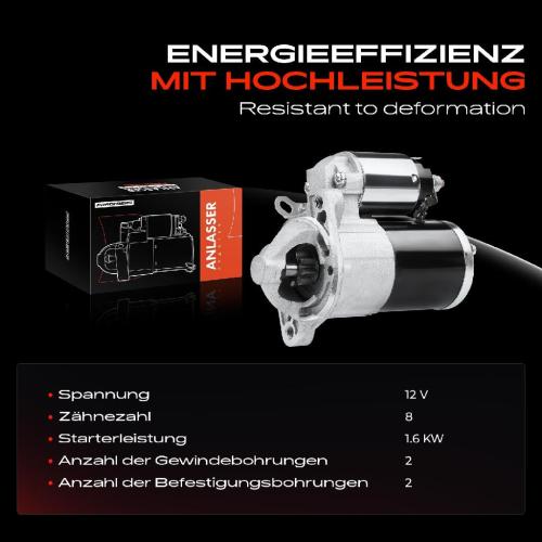 1x Anlasser Starter für Mitsubishi Galant Stufenheck VI VIII Kombi Grandis Lancer VII Station Wagon Bild 1x Anlasser Starter für Mitsubishi Galant Stufenheck VI VIII Kombi Grandis Lancer VII Station Wagon