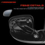 1x Außenspiegel Rechts für VW Transporter V Multivan V 7E 7H 2.0L 2003-2015