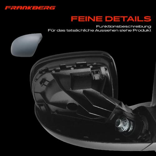 Frankberg 1x Außenspiegel Rechts für VW Transporter V Multivan V 7E 7H 2.0L 2003-2015 Bild Frankberg 1x Außenspiegel Rechts für VW Transporter V Multivan V 7E 7H 2.0L 2003-2015