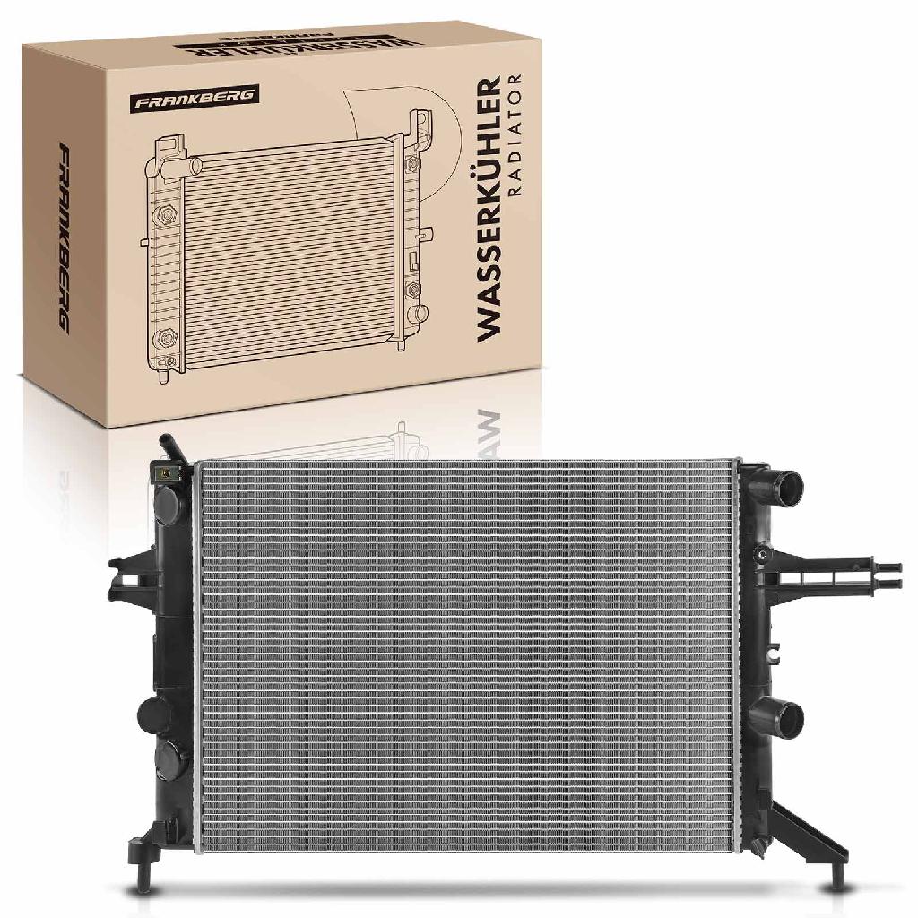 Frankberg 1x Kühler Wasserkühler Motorkühler für Opel Astra G Klasseic Caravan CC Stufenheck