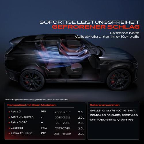 Frankberg 1x Klimakompressor für Opel Astra J Cascada W13 Zafira Tourer C P12 2.0L Bj ab 2009 Bild Frankberg 1x Klimakompressor für Opel Astra J Cascada W13 Zafira Tourer C P12 2.0L Bj ab 2009