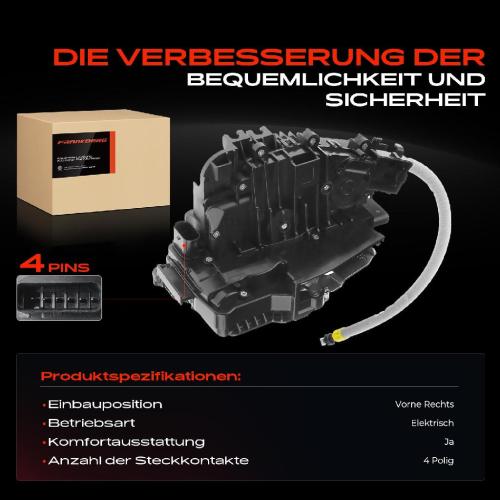 1x Türschloss Vorne Rechts für Mercedes-Benz E-Klasse W213 GLE V167 S-Klasse V222 W222 X222 Bj ab 2013 Bild 1x Türschloss Vorne Rechts für Mercedes-Benz E-Klasse W213 GLE V167 S-Klasse V222 W222 X222 Bj ab 2013