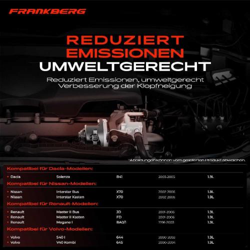 1x AGR-Ventil Abgasrückführungsventil für Dacia Mitsubishi Carisma Stufenheck Space Star MPV Nissan Opel Volvo Bild 1x AGR-Ventil Abgasrückführungsventil für Dacia Mitsubishi Carisma Stufenheck Space Star MPV Nissan Opel Volvo