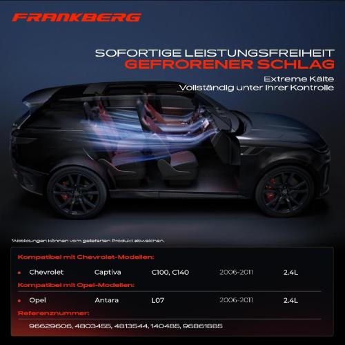 Frankberg 1x Klimakompressor für Chevrolet Captiva C100 C140 Opel Antara L07 Bild Frankberg 1x Klimakompressor für Chevrolet Captiva C100 C140 Opel Antara L07