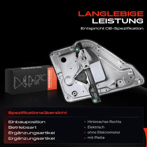 Frankberg 1x Fensterheber Hinten Rechts für Skoda Fabia I Combi/Praktik/Stufenheck Bild Frankberg 1x Fensterheber Hinten Rechts für Skoda Fabia I Combi/Praktik/Stufenheck