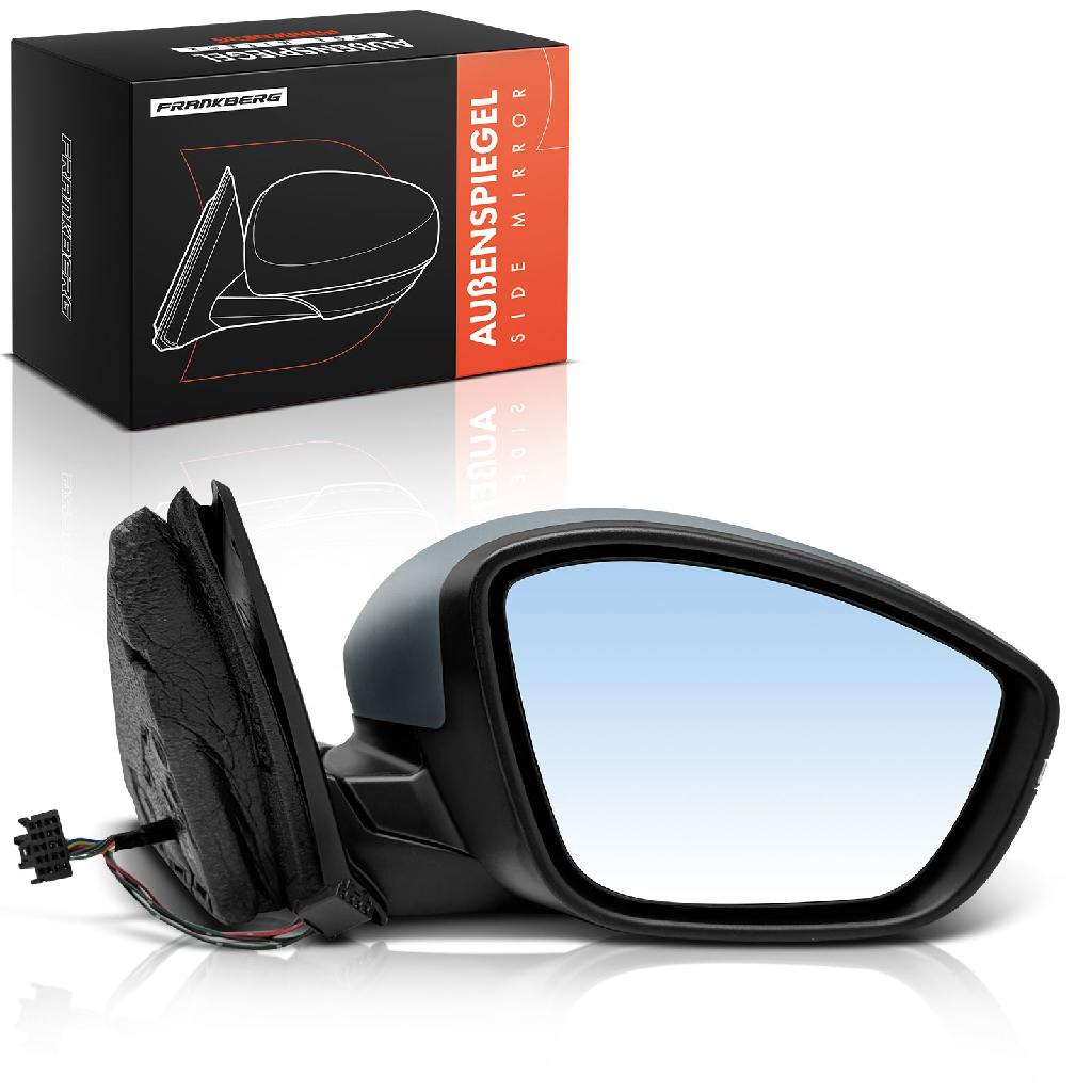 Frankberg 1x Außenspiegel Rechts für Opel Corsa F P2JO Peugeot 208 II UB UJ UP UW Bj ab 2019