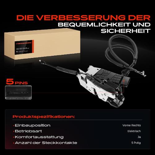 1x Türschloss Vorne Rechts für Hyundai Tucson TL TLE TLE 1.6L 1.7L 2.0L 2.4L 2016-2020 Bild 1x Türschloss Vorne Rechts für Hyundai Tucson TL TLE TLE 1.6L 1.7L 2.0L 2.4L 2016-2020