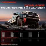2x Domlager Federbeinstütz lager für Chrysler Pacifica Voyager 4 Dodge RG