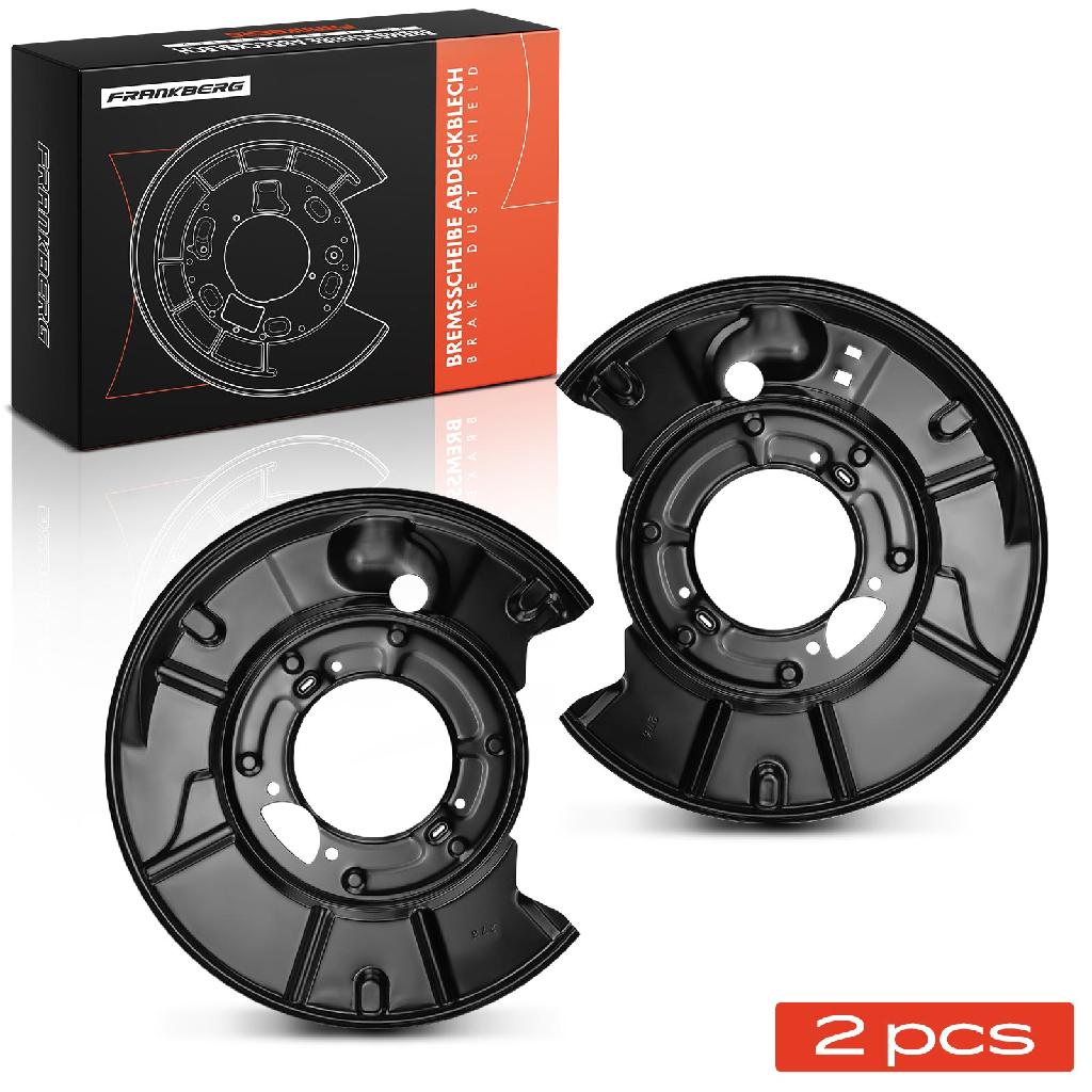 2x Ankerblech Bremsscheibe Hinterachse Beidseitig für Mercedes-Benz S-Klasse Coupe C215 W220 V220