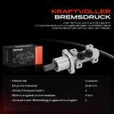 1x Hauptbremszylinder Bremszylinder für Audi A6 100 4A C4 80 8C B4 Avant 8G7 89 8B3