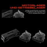 2x Motorlager Getriebelagerlager Links für Suzuki Grand Vitara I II JT TD TE FT HT