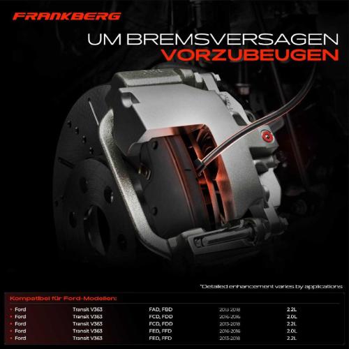 Frankberg 1x Warnkontakt Bremsbelagverschlei Hinterachse f r Ford Transit V363 FB FC FE 2.0L 2.2L Bild Frankberg 1x Warnkontakt Bremsbelagverschlei Hinterachse f r Ford Transit V363 FB FC FE 2.0L 2.2L