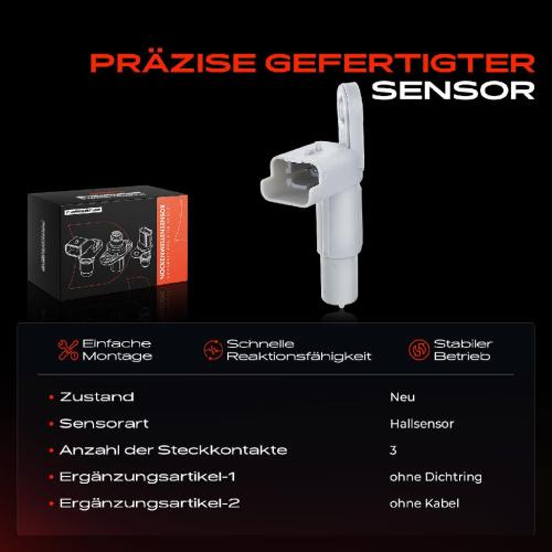 1x Nockenwellenposition Sensor für Citroën C1 C2 C3 Nemo Xsara Ford Peugeot 1.4L Bild 1x Nockenwellenposition Sensor für Citroën C1 C2 C3 Nemo Xsara Ford Peugeot 1.4L