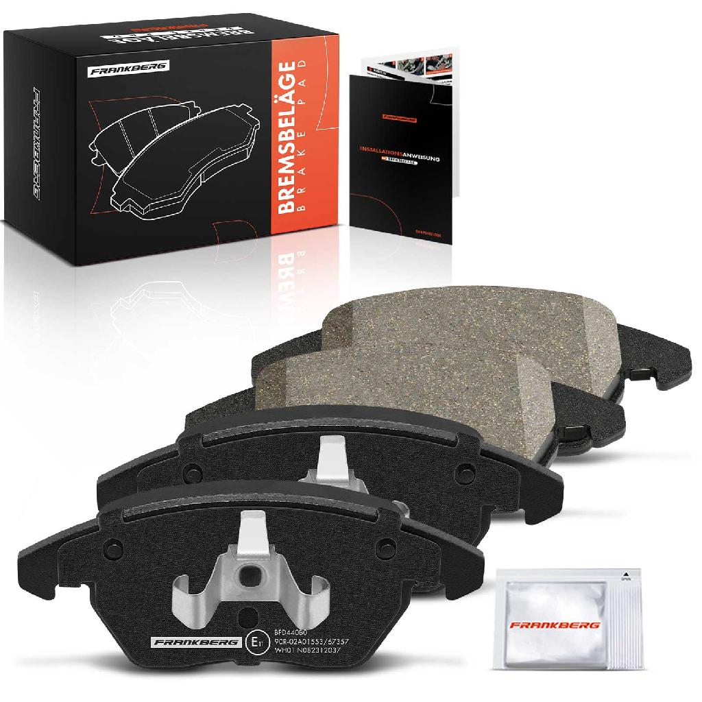 4x Bremsbeläge Vorderachse für Peugeot 208 I Kasten/Schrägheck 3008 Großraumlimousine Van 308 SW RCZ