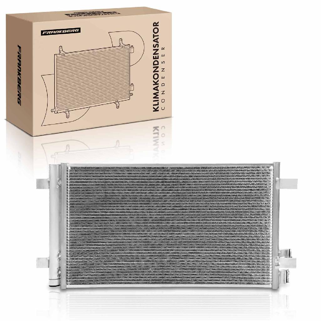 Frankberg 1x Kondensator Klimaanlage für Audi A1 Seat Ibiza V VW Polo AE1 AW1 BZ1 Skoda