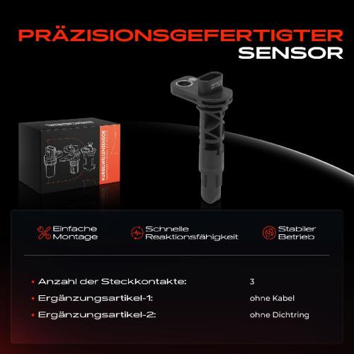 1x Kurbelwellensensor Impulsgeber für Opel Astra K Corsa E Insignia B Karl Mokka Bild 1x Kurbelwellensensor Impulsgeber für Opel Astra K Corsa E Insignia B Karl Mokka