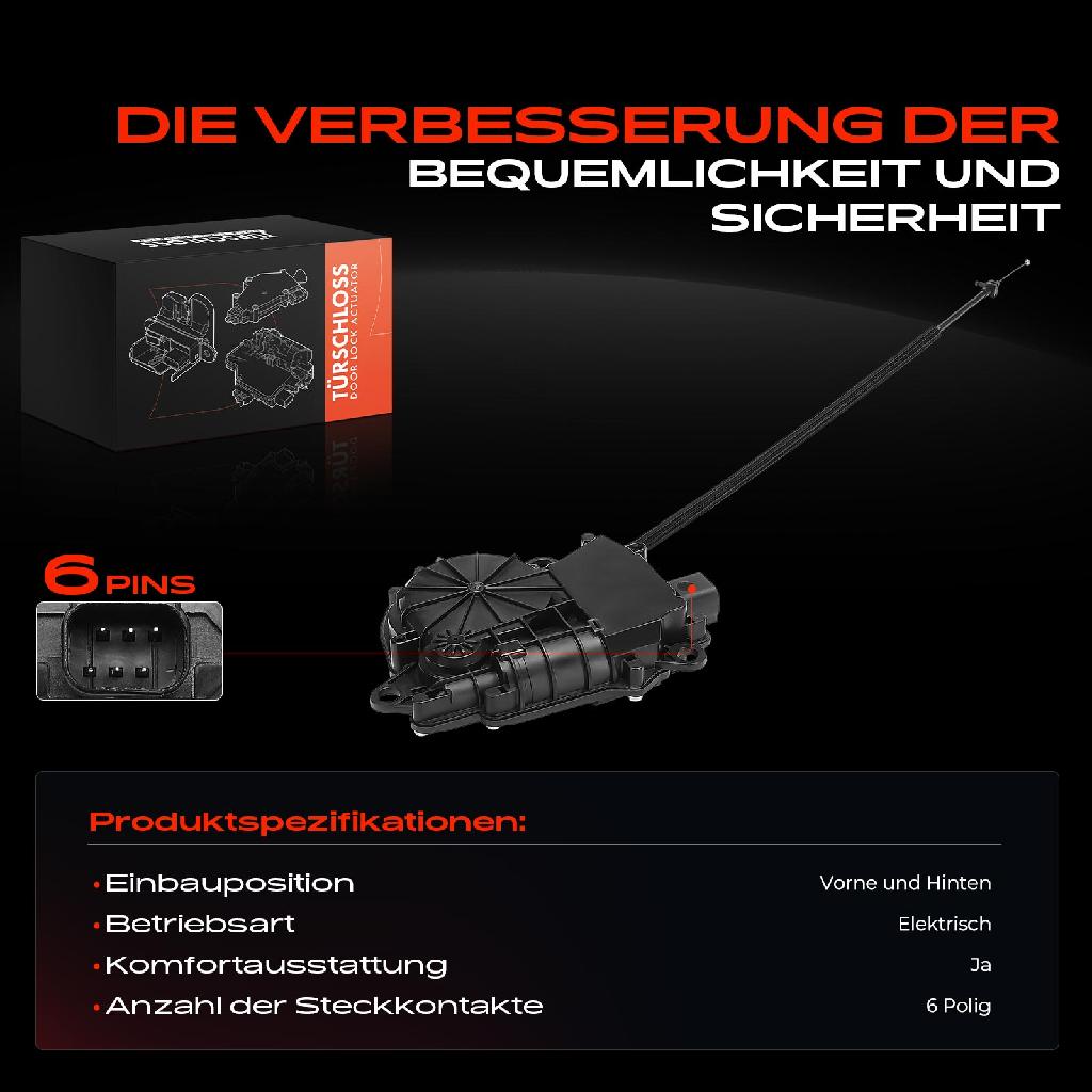 1x Türschloss Vorne für Land Rover Range Rover IV L405 Range Rover Sport L494 3.0L 4.4L 5.0L 2012-2022