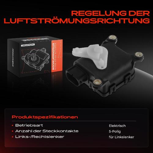 1x Stellmotor Mischklappe Klimaanlage für Audi A4 Avant 8D2 8D5 B5 1994-2001 Bild 1x Stellmotor Mischklappe Klimaanlage für Audi A4 Avant 8D2 8D5 B5 1994-2001