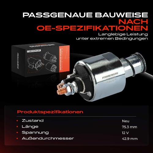 1x Magnetschalter Starter für Opel Astra H Fiat Doblo Lancia Musa Alfa Romeo Mito Bild 1x Magnetschalter Starter für Opel Astra H Fiat Doblo Lancia Musa Alfa Romeo Mito