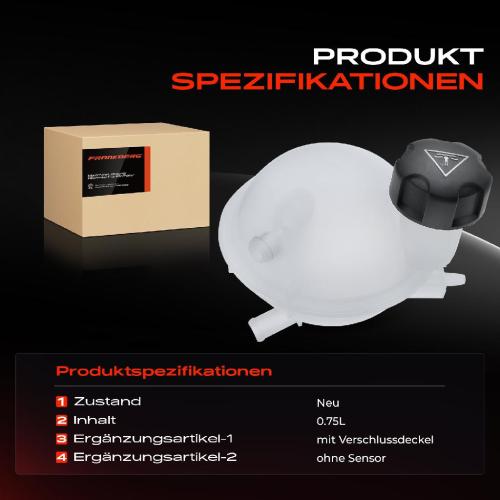 Frankberg 1x Ausgleichsbehälter Kühlmittelbehälter für Peugeot 307 2004-2010 Citroën C4 Coupe Bild Frankberg 1x Ausgleichsbehälter Kühlmittelbehälter für Peugeot 307 2004-2010 Citroën C4 Coupe