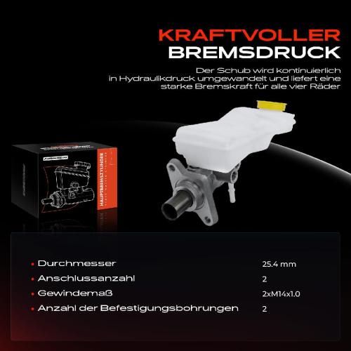 1x Hauptbremszylinder Bremszylinder für Ford Galaxy Mondeo IV BA7 S-Max Land Rover Bild 1x Hauptbremszylinder Bremszylinder für Ford Galaxy Mondeo IV BA7 S-Max Land Rover