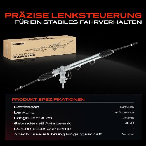 Frankberg 1x Lenkgetriebe Servolenkgetriebe für Opel Vectra B J96 31 38 Bild Frankberg 1x Lenkgetriebe Servolenkgetriebe für Opel Vectra B J96 31 38