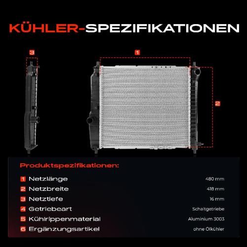 1x Kühler Wasserkühler Motorkühler für Daewoo Kalos Chevrolet Aveo/Kalos Lanos Bild 1x Kühler Wasserkühler Motorkühler für Daewoo Kalos Chevrolet Aveo/Kalos Lanos