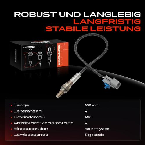 1x Lambdasonde Regelsonde Vor Katalysator für Hyundai Coupe Santa Fe Tucson I KIA Carnival III Magentis I 2.7L Bild 1x Lambdasonde Regelsonde Vor Katalysator für Hyundai Coupe Santa Fe Tucson I KIA Carnival III Magentis I 2.7L