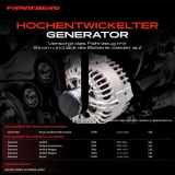 1x Lichtmaschine Generator für Chevrolet Rezzo U100 Daewoo Nubira KLAJ Rezzo