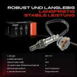 1x Lambdasonde Diagnosesonde Nach Katalysator für Opel Combo Kasten/MPV Tour Zafira Family B A05 1.6L