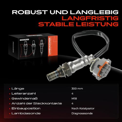 Frankberg 1x Lambdasonde Diagnosesonde Nach Katalysator für Opel Combo Kasten/MPV Tour Zafira Family B A05 1.6L Bild Frankberg 1x Lambdasonde Diagnosesonde Nach Katalysator für Opel Combo Kasten/MPV Tour Zafira Family B A05 1.6L