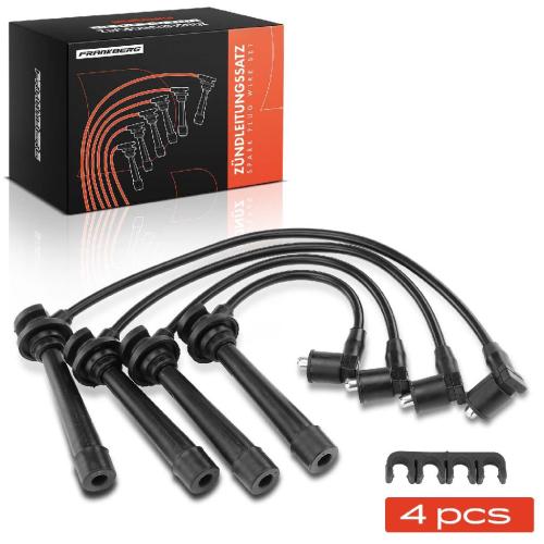 Frankberg 4x Zündleitungssatz Zündkabel für KIA Rio DC Shuma FB Carens 2 FJ 1.6L 1.5L 2000-2005 Bild Frankberg 4x Zündleitungssatz Zündkabel für KIA Rio DC Shuma FB Carens 2 FJ 1.6L 1.5L 2000-2005
