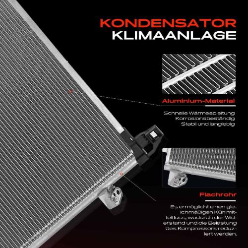 Frankberg 1x Kondensator Klimaanlage für Daihatsu Charade VIII Toyota Yaris P9 KSP9 NCP9 NSP9 Bild Frankberg 1x Kondensator Klimaanlage für Daihatsu Charade VIII Toyota Yaris P9 KSP9 NCP9 NSP9