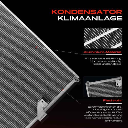 Frankberg 1x Kondensator Klimaanlage für Toyota Land Cruiser Prado J15 4.0L Bild Frankberg 1x Kondensator Klimaanlage für Toyota Land Cruiser Prado J15 4.0L