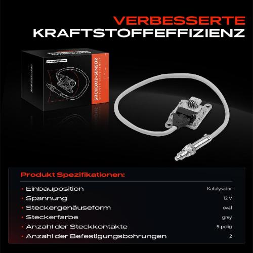 1x Nox Sensor Nitrogen Oxide Lamdasonde Katalysator für Citroën C3 C4 DS3 Jumper Peugeot 208 I 308 Bild 1x Nox Sensor Nitrogen Oxide Lamdasonde Katalysator für Citroën C3 C4 DS3 Jumper Peugeot 208 I 308