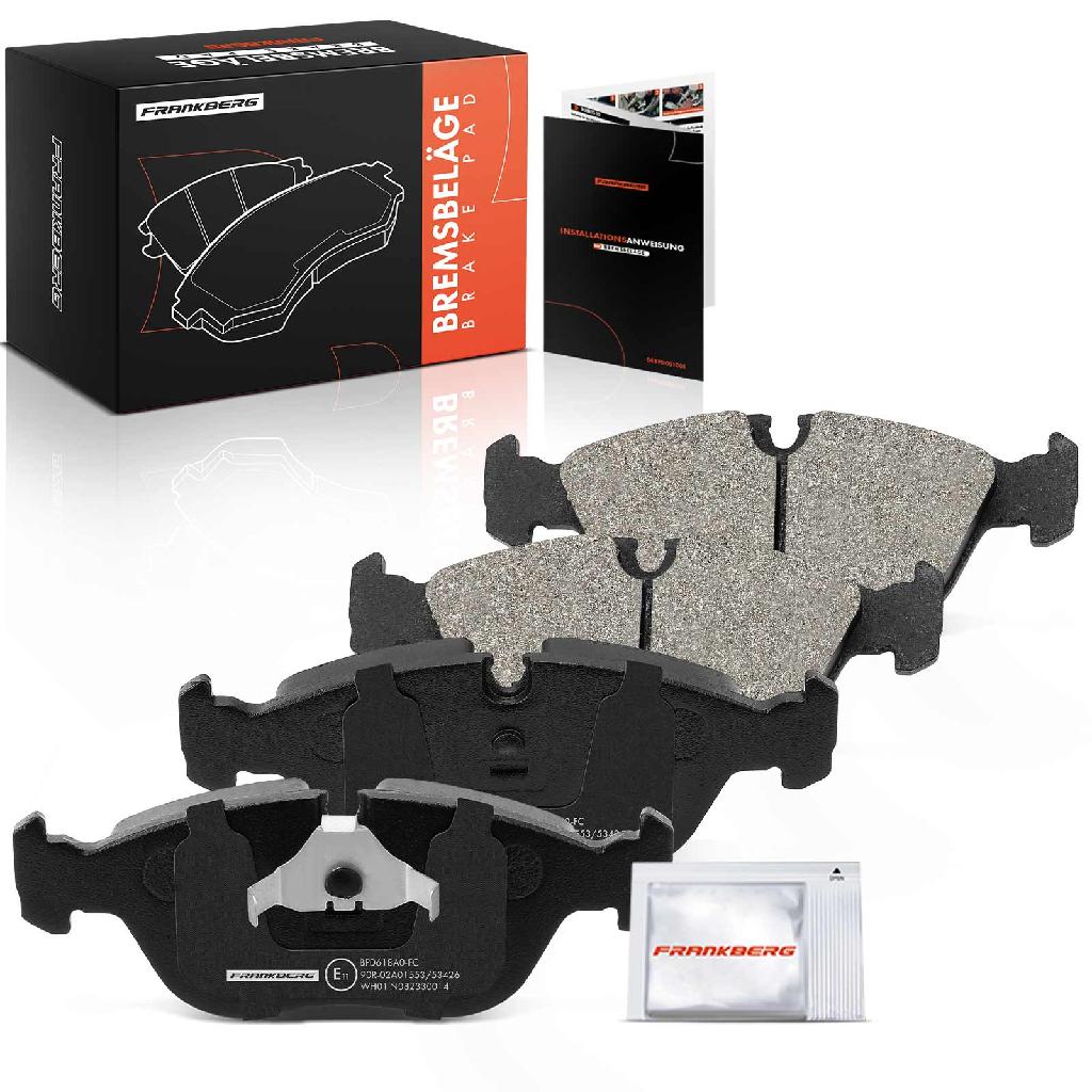 Frankberg 4x Bremsbeläge Vorderachse für Volvo C70 I Cabriolet Coupe S70 V70 873 872 1995-2005