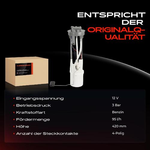 1x Kraftstoffpumpe für Land Rover Range Rover II P38A 4.0L 4.6L 1994-1998 Bild 1x Kraftstoffpumpe für Land Rover Range Rover II P38A 4.0L 4.6L 1994-1998