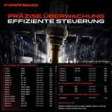 2x Lambdasonde Regelsonde Vor Katalysator für Ford Focus II III C-Max Galaxy Mondeo IV Volvo C30