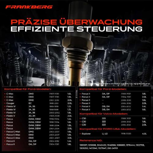 4x Lambdasonde Regelsonde Vor Katalysator für Ford Focus II III C-Max Galaxy Mondeo IV Volvo C30 Bild 4x Lambdasonde Regelsonde Vor Katalysator für Ford Focus II III C-Max Galaxy Mondeo IV Volvo C30