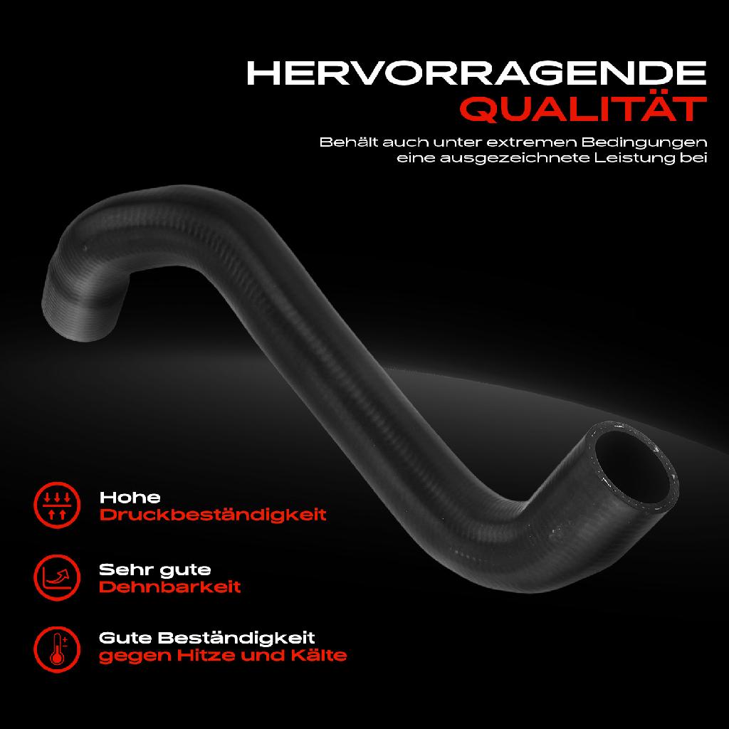 1x Kühlerschlauch Turboschlauch für Mercedes-Benz A-Klasse W176 B-Klasse W242 W246 CLA Coupe C117 X117 X156