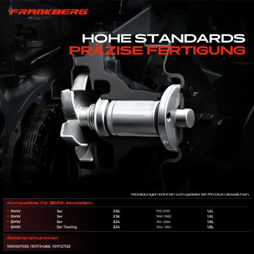 1x Wasserpumpe Kühlwasserpumpe für BMW 3er E36 316i 318i 5er Touring 518i 1.6L 1.8L Bild 1x Wasserpumpe Kühlwasserpumpe für BMW 3er E36 316i 318i 5er Touring 518i 1.6L 1.8L